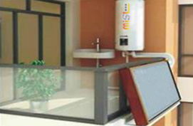 鎂雙蓮 陽(yáng)臺(tái)分體太陽(yáng)熱水器 4500元