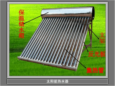 四年級上冊科學教案-太陽能熱水器青島版(六年制)