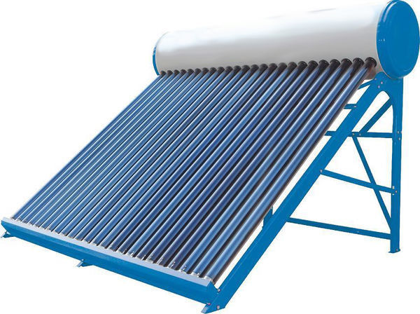 自制家用鐵桶集熱式太陽能熱水器的制作方法