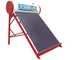 太陽雨太陽能熱水器無電增壓18管