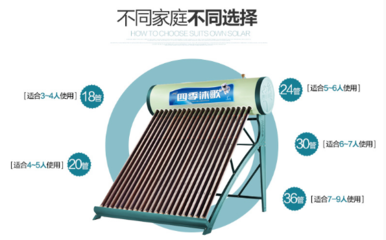 四季沐歌太陽能熱水器雙12讓利,讓陽光改變生活用綠色還原世界